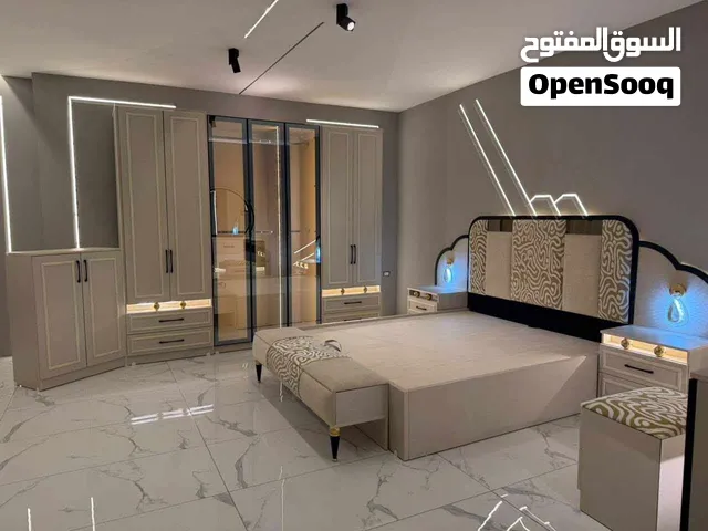 غرفة نوم فاخرة تصميم كلاسيكي