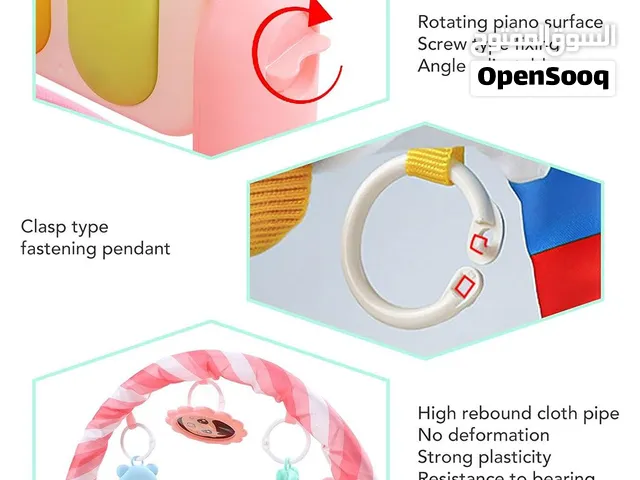 Tapis d’Éveil Doux et Coloré pour bébé Avec Piano – بساط ألعاب للأطفال