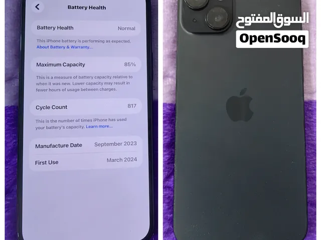 Apple iPhone 15 Plus 256 GB in Northern Governorate
