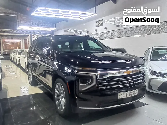 شيفروليه تاهو فئة بريمر موديل 2025 السيارة وكالة المنصور خاضعة لضمان الشركة