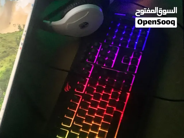 عرض لي اخر قطع ماوس وكيبود قيمنق استعمال نضيف سعر حرق لحرق