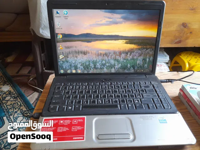 لابتوب hp ذاكرة 160 جيجا رام 1جيجا بحالة جيدة جدا