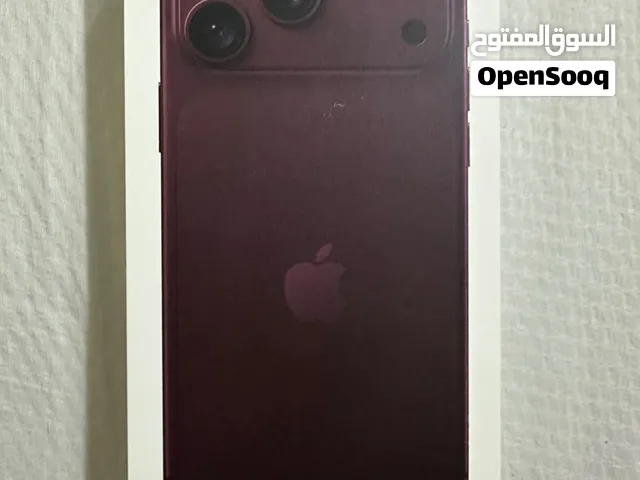 IPhone 18 pro max burgundy الجهاز جديد مسكر شرق أوسط