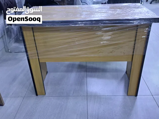 مكتب دراسي خشب مع درجين ومفتاحين طاولة