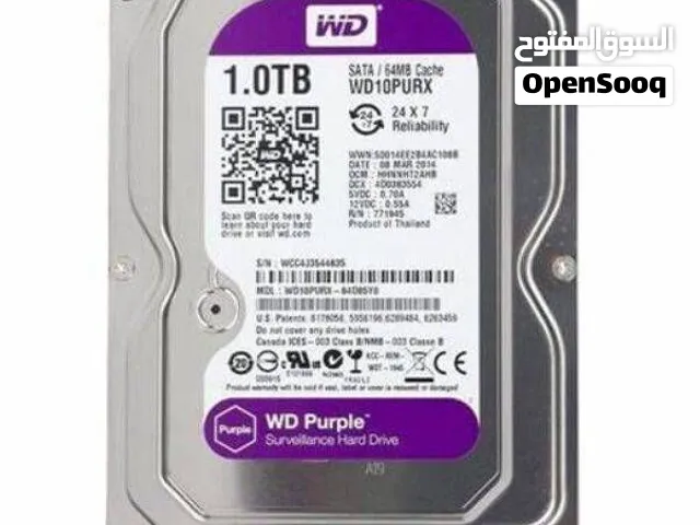 توفرت هاردات HDD عدد 2 كل هارد 1تيرا سعر الهارد 50 الف فقط ثابت