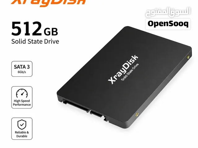 هارد XrayDisk SSD بسعة 512GB - فائق السرعة والاداء والاعتمادية!