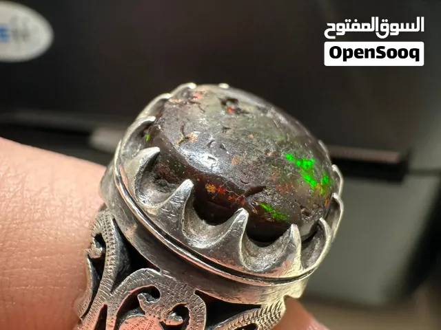 محبس اوبال صياغه يدوية قديم ... صياغة راقية جدا (صياغه ثقيله)