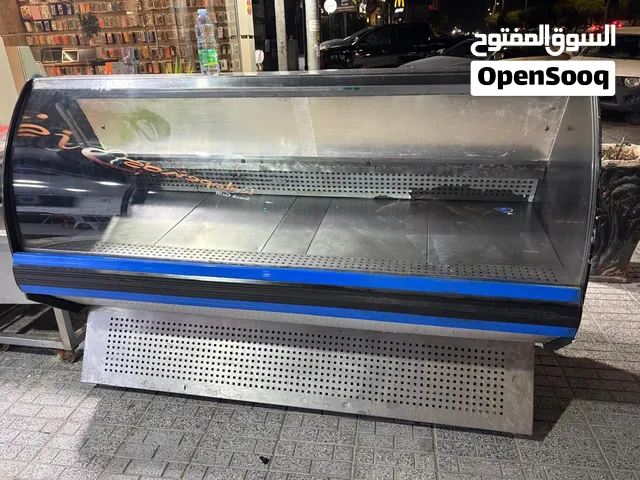 ثلاجه  تيلي عرضها مترين وحافظة طعام للبيع