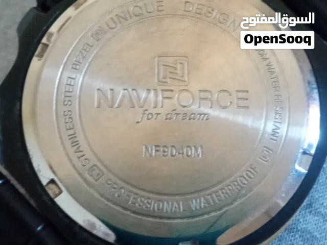 ساعة نيفا فورس تاريخ واليوم  اصليه