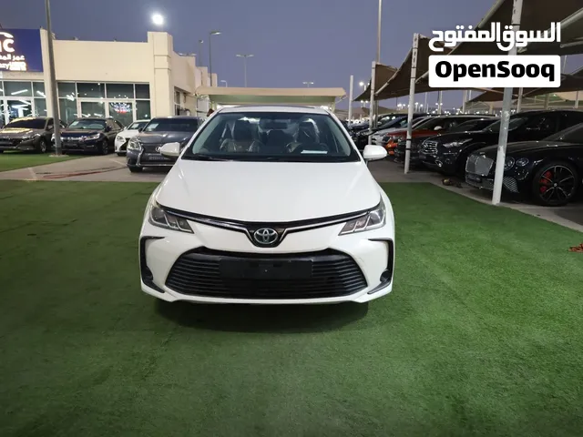 toyota corolla 2020 gcc hybrid texi used sunroof leather seat