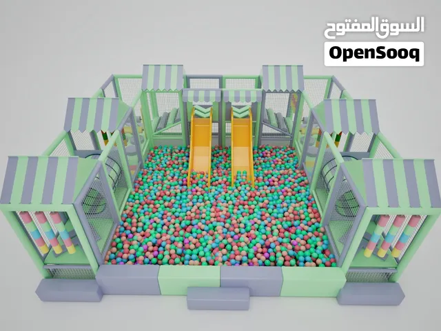 قاعه العاب اطفال ،سافت بلاي أو بلاي گروند (بيوت الالعاب)
