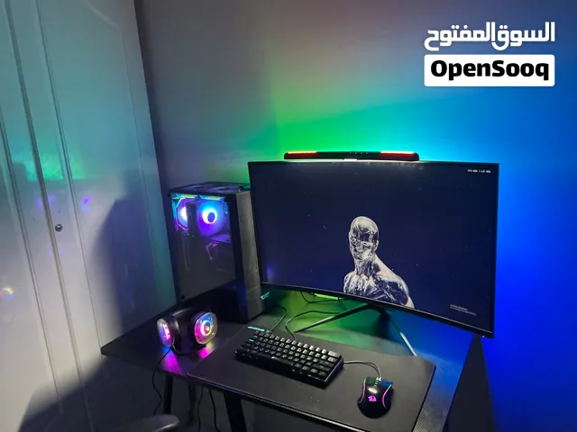 Iporodoo curved gaming monitor 180hz 1440p and 32 inches شاشة لعب iporodoo  حجم الشاسة 32 انش