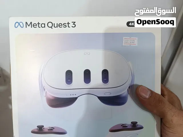 ميتا كويست 3 meta نسخةال4k نظيفه جدا