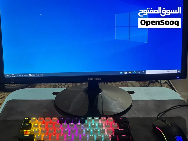للبيع كمبيوتر ديل مع شاشة سامسونج