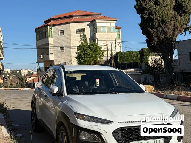 Hyundai Kona 1.6 Turbo 2018 – تسيير 2019 – أبيض