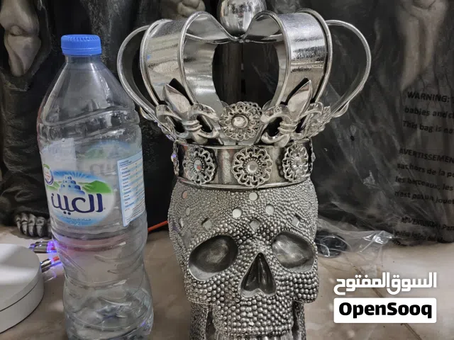 مجسم جمجمة هيكل عظمي ( تاج الملك العظمي )