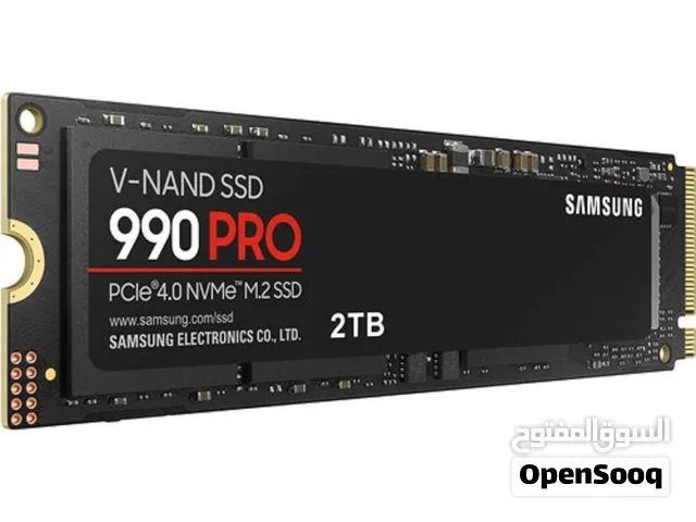 Samsung 990 PRO 2TB NVMe SSD – 100% Health, Almost New