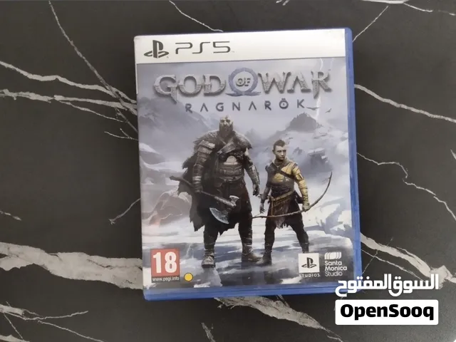 شريط God of war Ragnarok PlayStation 5 مستعمل