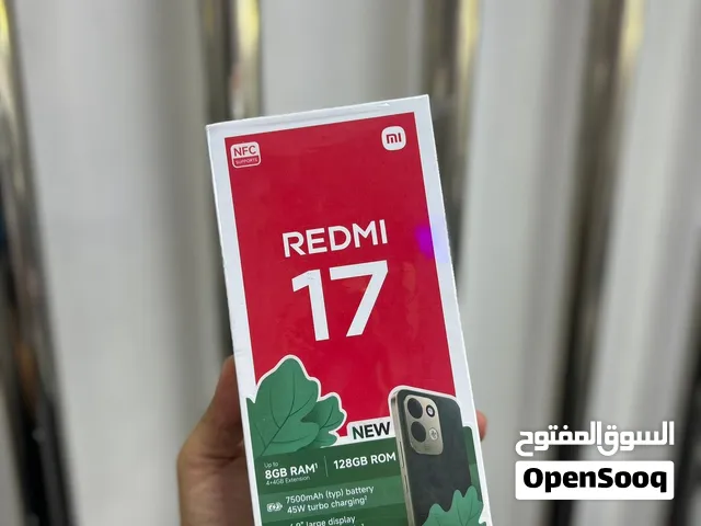 Redmi 17 4G 4RAM / 128GB جديد مسكر بالكرتونة كفالة الوكيل الرسمي وشركتنا 3 سنوات
