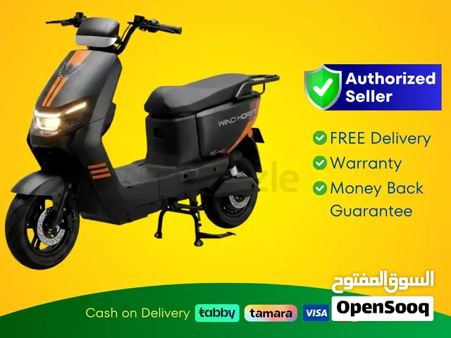 Wind Horse Electric Scooter 1500W 45KM Range 60KM Speed, M5 Pro