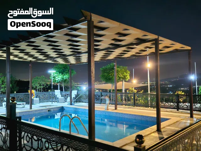 مزرعة للايجار اليومي والاسبوعي مع مسبح خاص مدفئ ومغطى