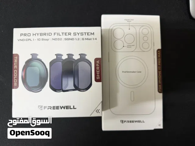 Freewell Sherpa Pro Hybrid Filter and Freewell Case for iPhone 17 Pro max