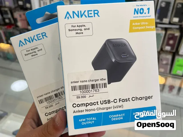عظمة انكر 45w Fast charge  مكفوله سنه ونص
