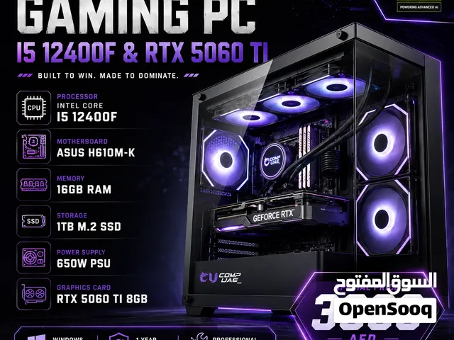 GAMING PC RTX 5060 Ti & i5 12TH GENERATION