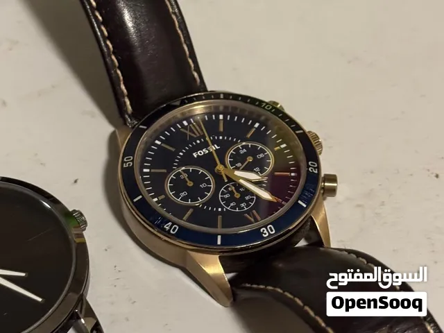 للبيع ساعة فوسيل (Fossil) رجالية كرونوغراف - أصلية ومشتراها من إيطاليا