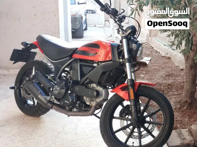 دراجة دوكاتي للبيع كاش فقط اقل سعر بالسوق  Ducati scrambler 62 2019