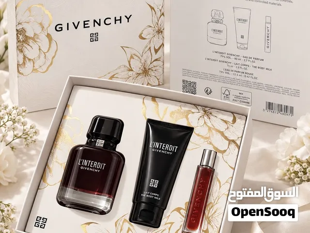 Givenchy L’Interdit Rouge Gift Set الأصلي – جديد لم يستخدم
