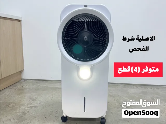 مبردة شحن وكهرباء CROUN مبرد هواء 9 لتر مع بطارية، ريموت وإنارة LED