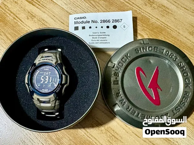 classic digital Casio G-Shock MT-G timepiece