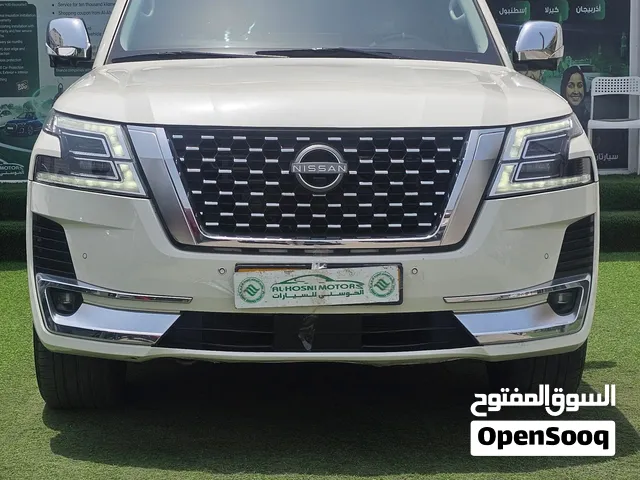 نيسان ارمادا موديل 2019 فئه البلاتينيوم وارد أمريكي السيارة بحالة الوكالة لاتفوت الفرصه وبادر.......