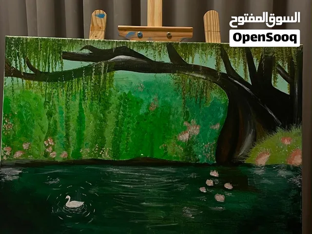 ثلاث لوحات عمل يدوي اقرا الوصف