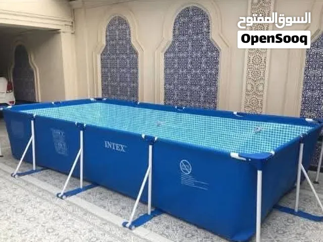 حوض سباحة كبير متنقل تركيب من شركة انتكس العالمية