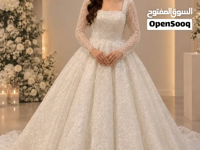 بدلة زفاف استعمال مره واحده فقط 60دينار فقطططططططط