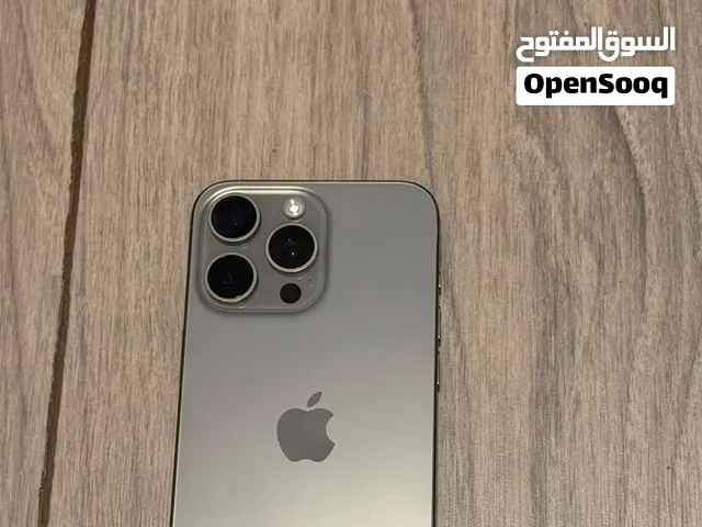 تليفون 15 برو ماكس  تياتينوم  بطارية 90  256