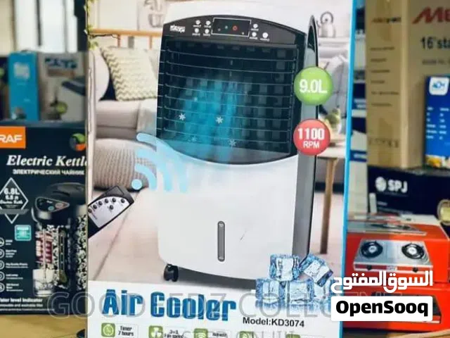 مكيف التوربين الصحراوي سعة 9 لتر ماركة DSP الفرنسي  المزود بجهاز تحكم عن بعد  مكيف متنقل