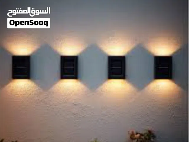 أضواء الجدار تعمل بالطاقة الشمسية لتزيين المنازل .المجالس.البنايات، الحدائق والشاليهات.