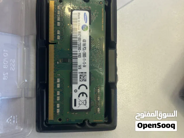 لابتوب Ram ddr3 4gb (1x4gb)  Samsung  1600