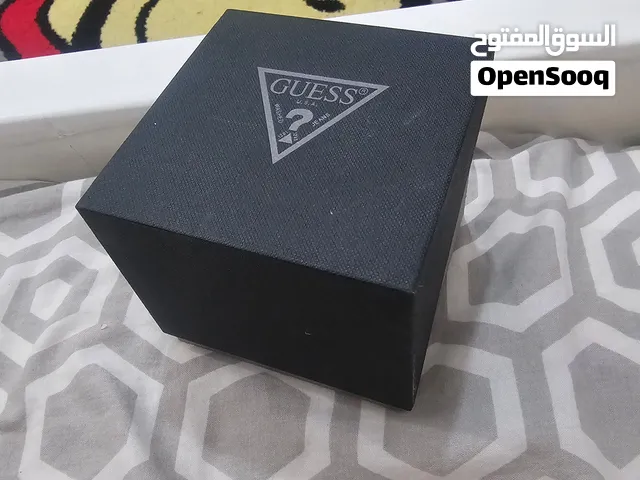 ساعة جيس guess watchGUESS U0775L3 مستعملة اصلية الساعة فيها عطل غير معروف