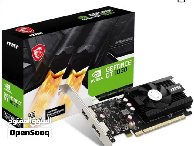 كرت شاشة MSI GeForce GT 1030 4GB GDDR4 PCI Express 3.0 x16