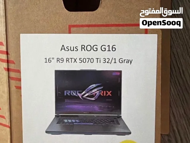 BRAND NEW ASUS ROG Strix G16 (2026) - RTX 5070 Ti