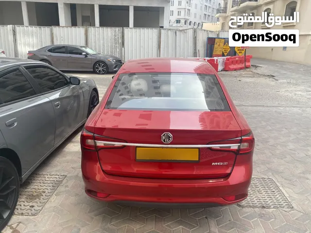 سياره ام جي 5 بحاله جيده بدون حوادث بدون خدوش تامين شامل