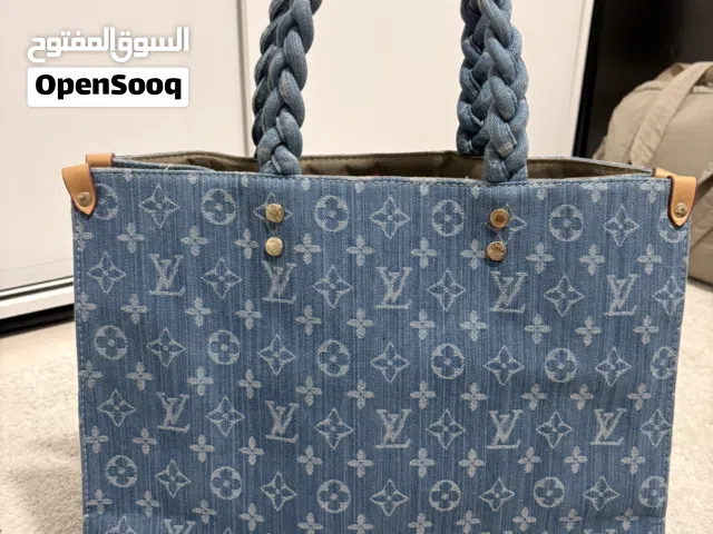 Louis Vuitton denim monogram pouch (master copy) / ladies bag / tote bag