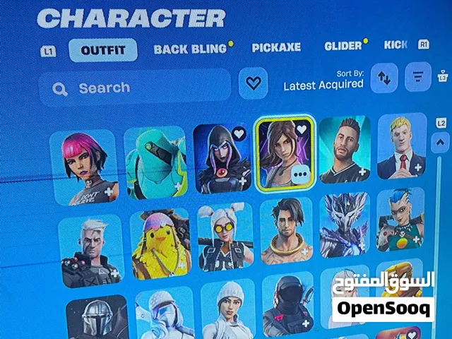 للبيع حساب فورت نايت شوف الوصف
