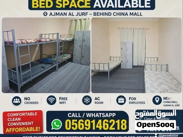 Bed Space Available – Ajman / Al Jurf Behind China Mall