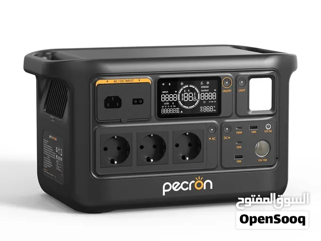 جهاز powerbank بور بانك محطة شحن طاقة شمسية بسعة 1500W سريع الشحن