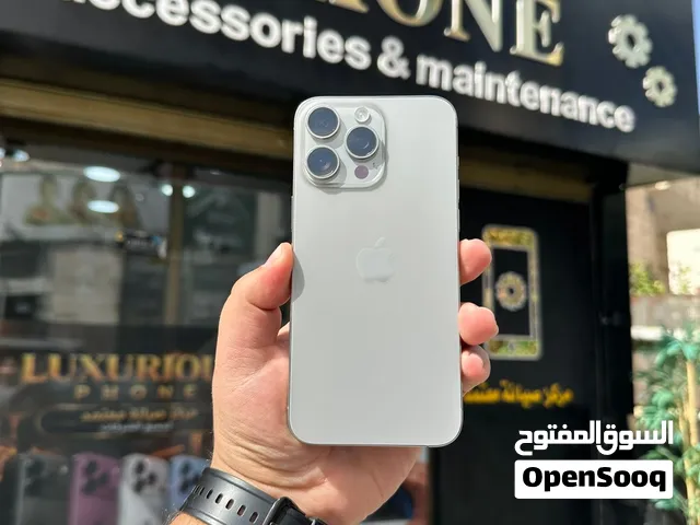 iPhone 15 pro max 256 GB  Battery 83%  مدخل خط شرق اوسط  مستبدلة كاميرا اصلية من Apple